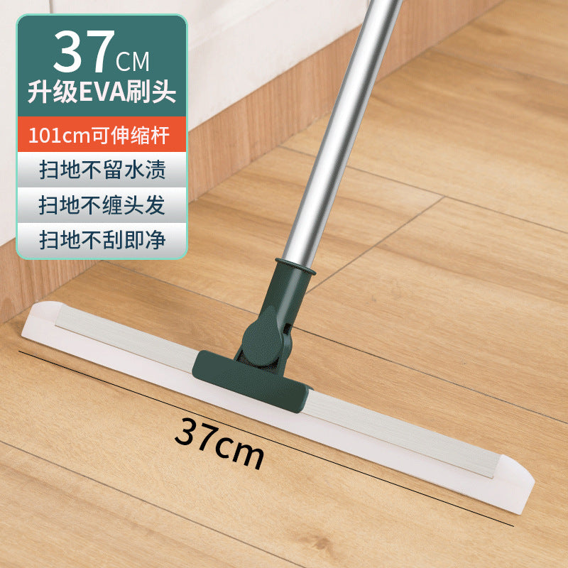 Silicone squeegee mop