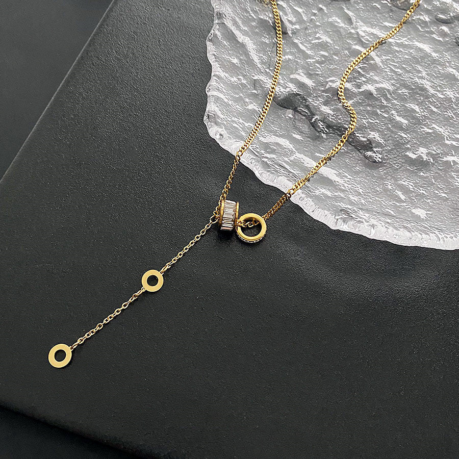 Collar de acero de titanio para mujer de moda 2022