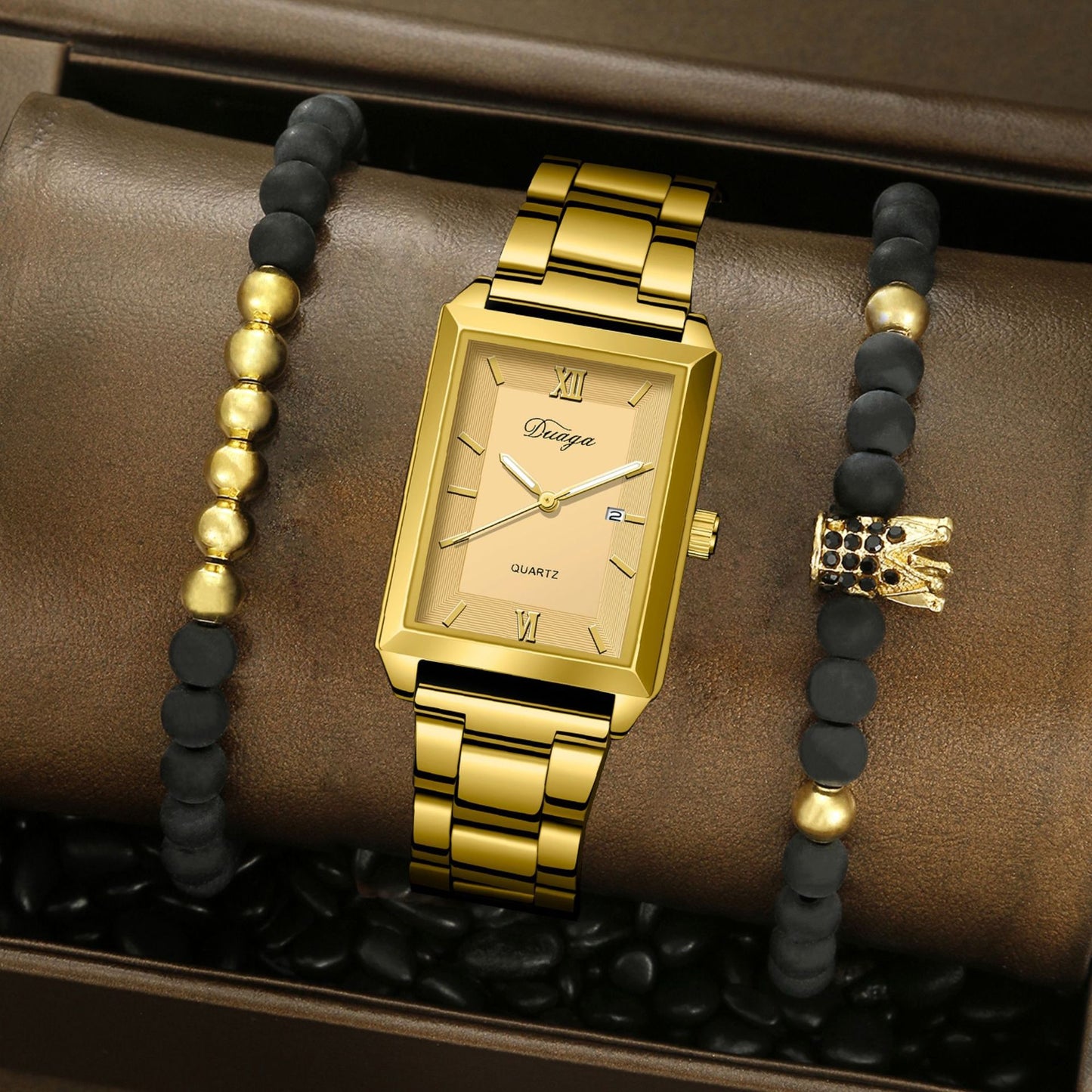 Personalized fashion watch bracelet set