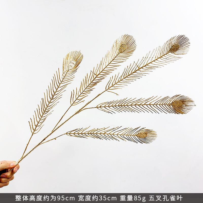 Small red fruit simulation eucalyptus money fortune material wholesale