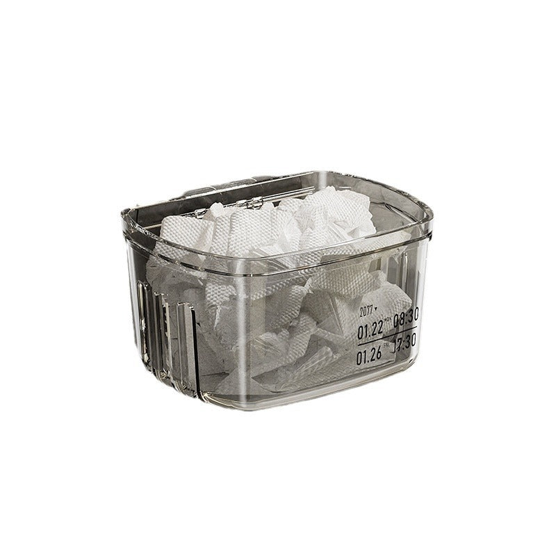 Storage Wall-Mounted Bathroom Clear Hanging Basket
