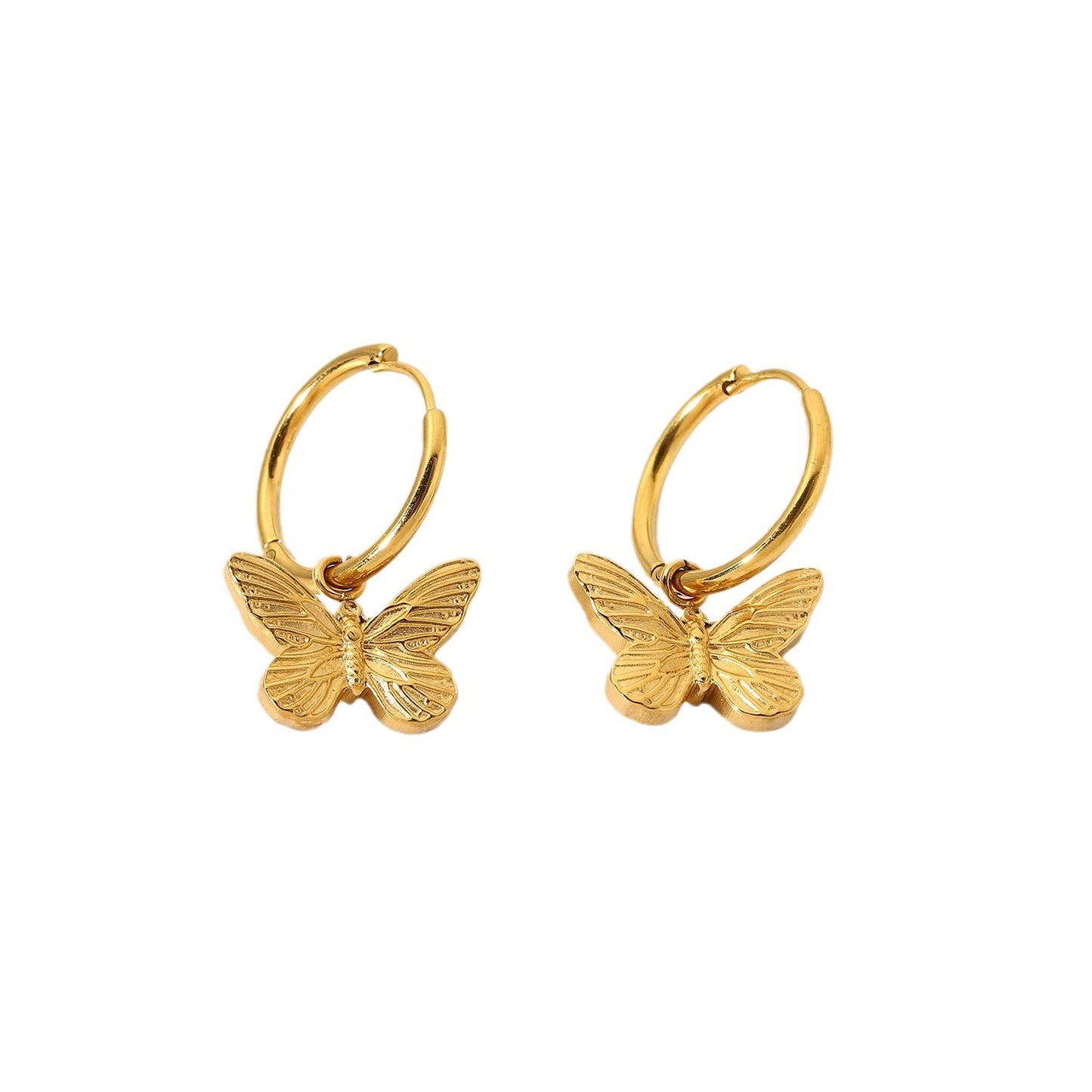 Vintage Butterfly Earrings