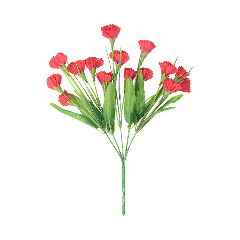 15 artificial carnation flowers