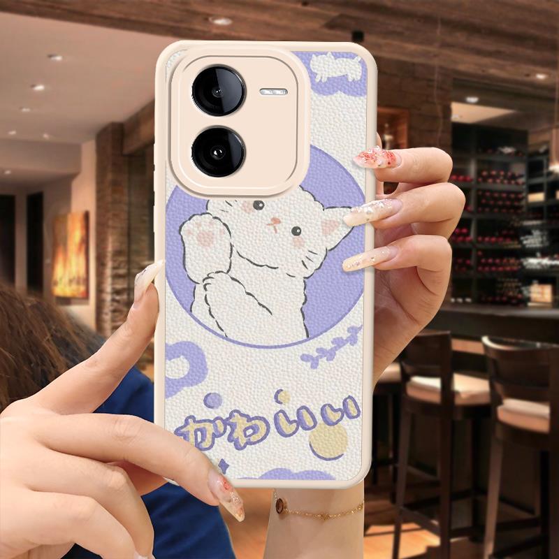 VIVO IQOO Z8 Quirky Raised Lens Protector Case Solid Color
