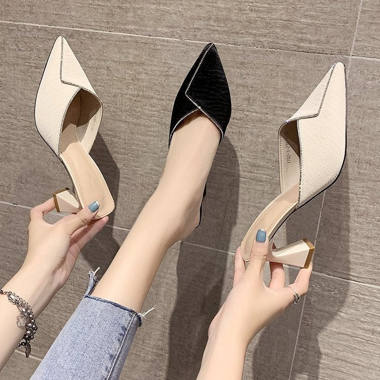 Summer high-heeled sandals