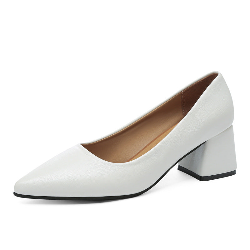 Shallow high heels women's fashion