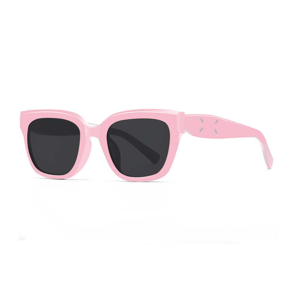 Oversized Face-Slimming Polarized UV Protection Sunglasses