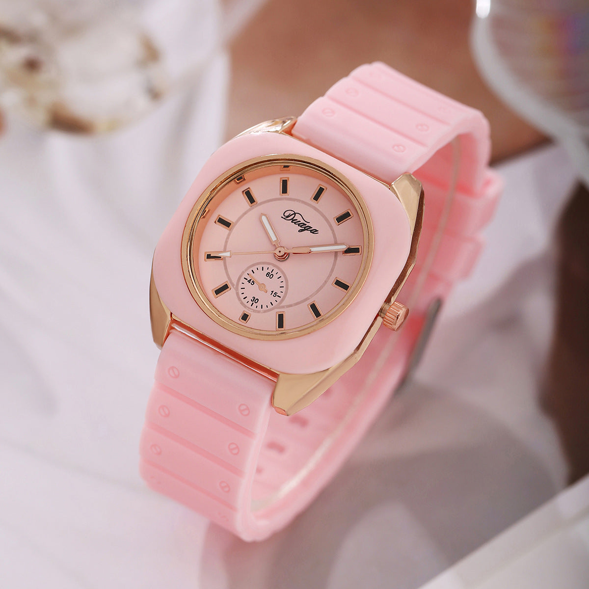 Watch Love Pearl Butterfly Jewelry Set