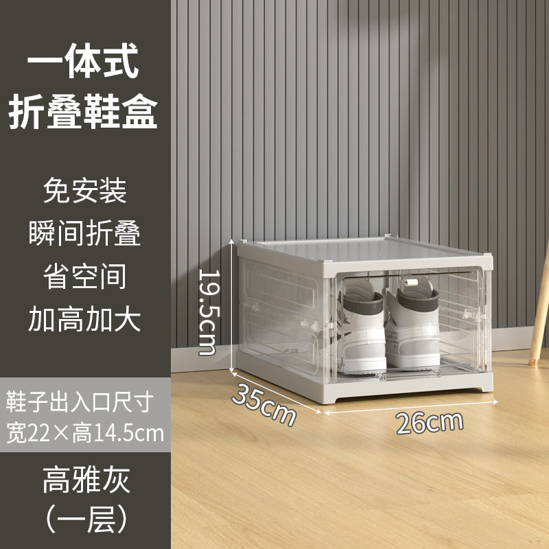 Transparent Foldable Shoe Cabinet