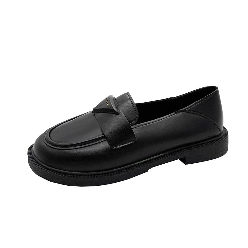 Soft-soled soft-faced shoes women's black