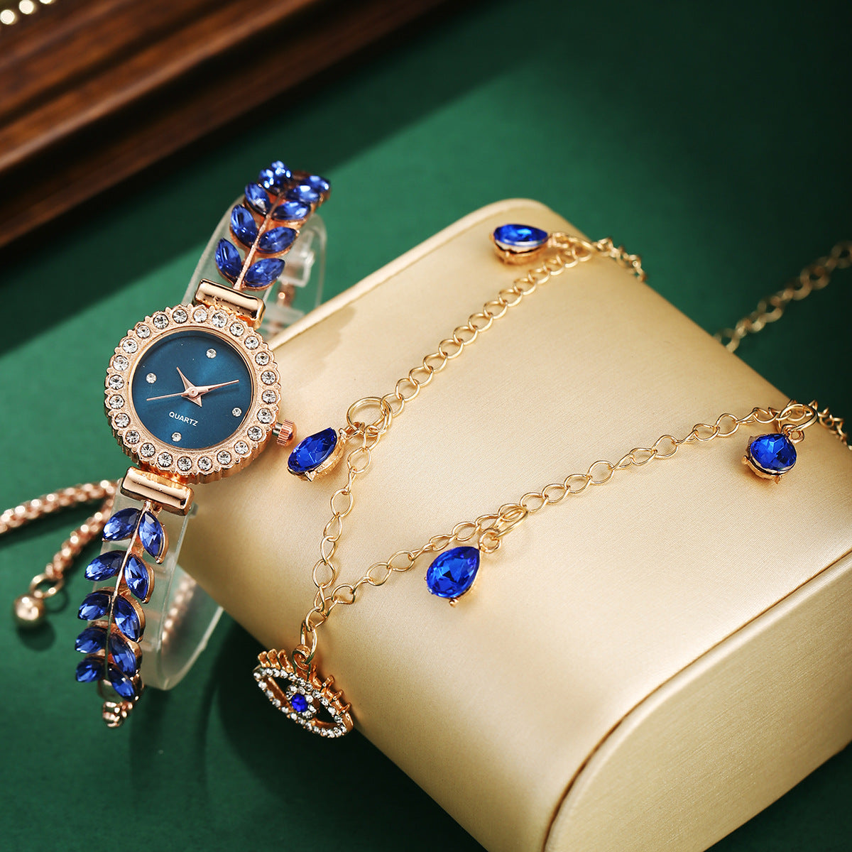 Quartz watch jewelry set wholesale