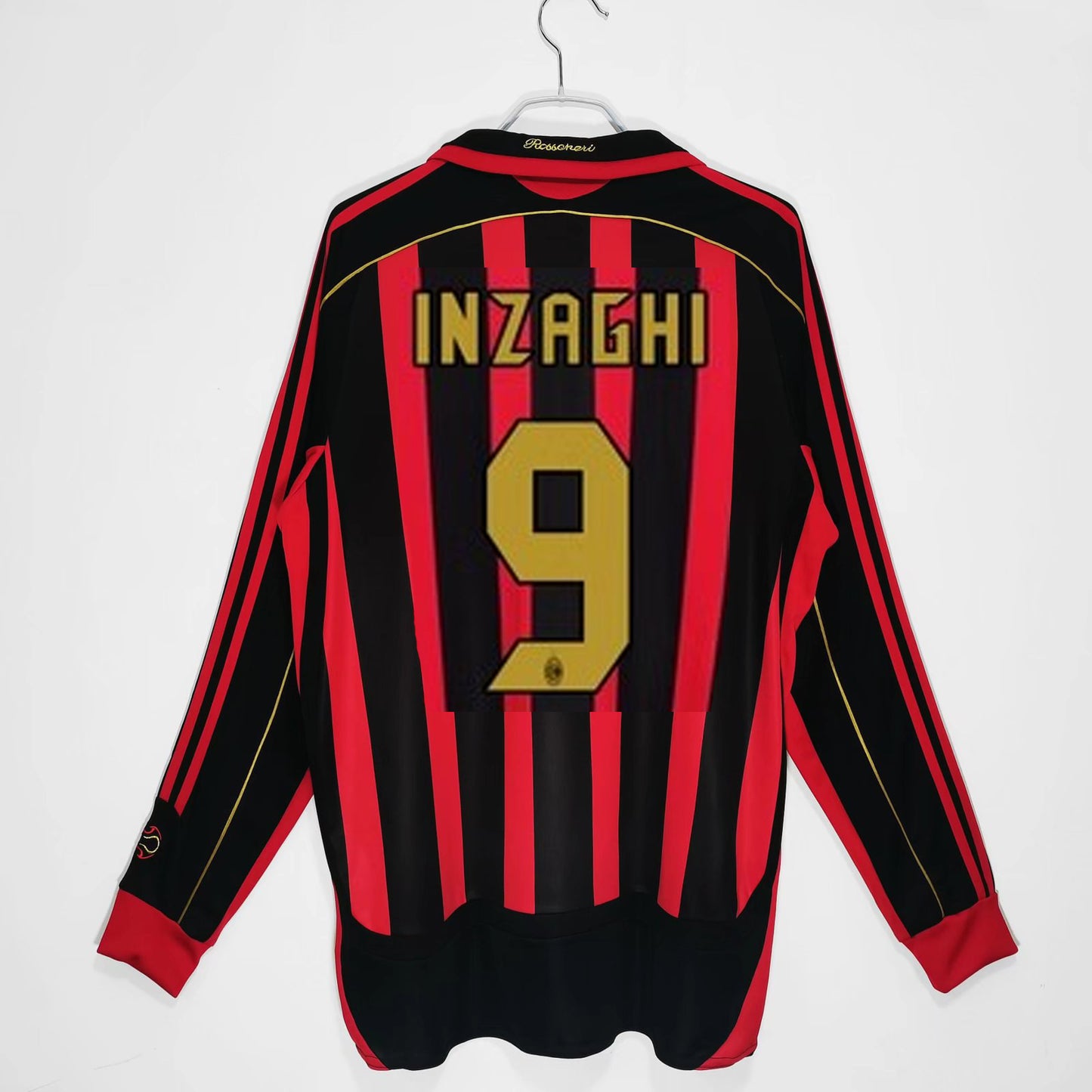 Camiseta retro de manga corta de local y visitante del AC Milan 06-07