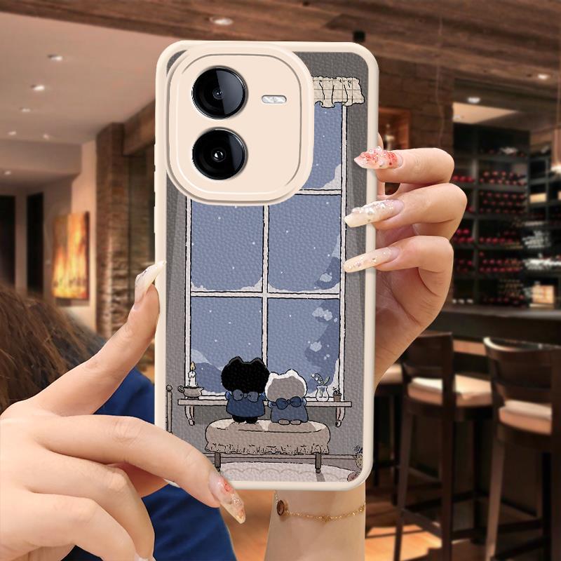VIVO IQOO Z8X/Y78T/Y100i Dustproof Silicone Case Luxury Creative