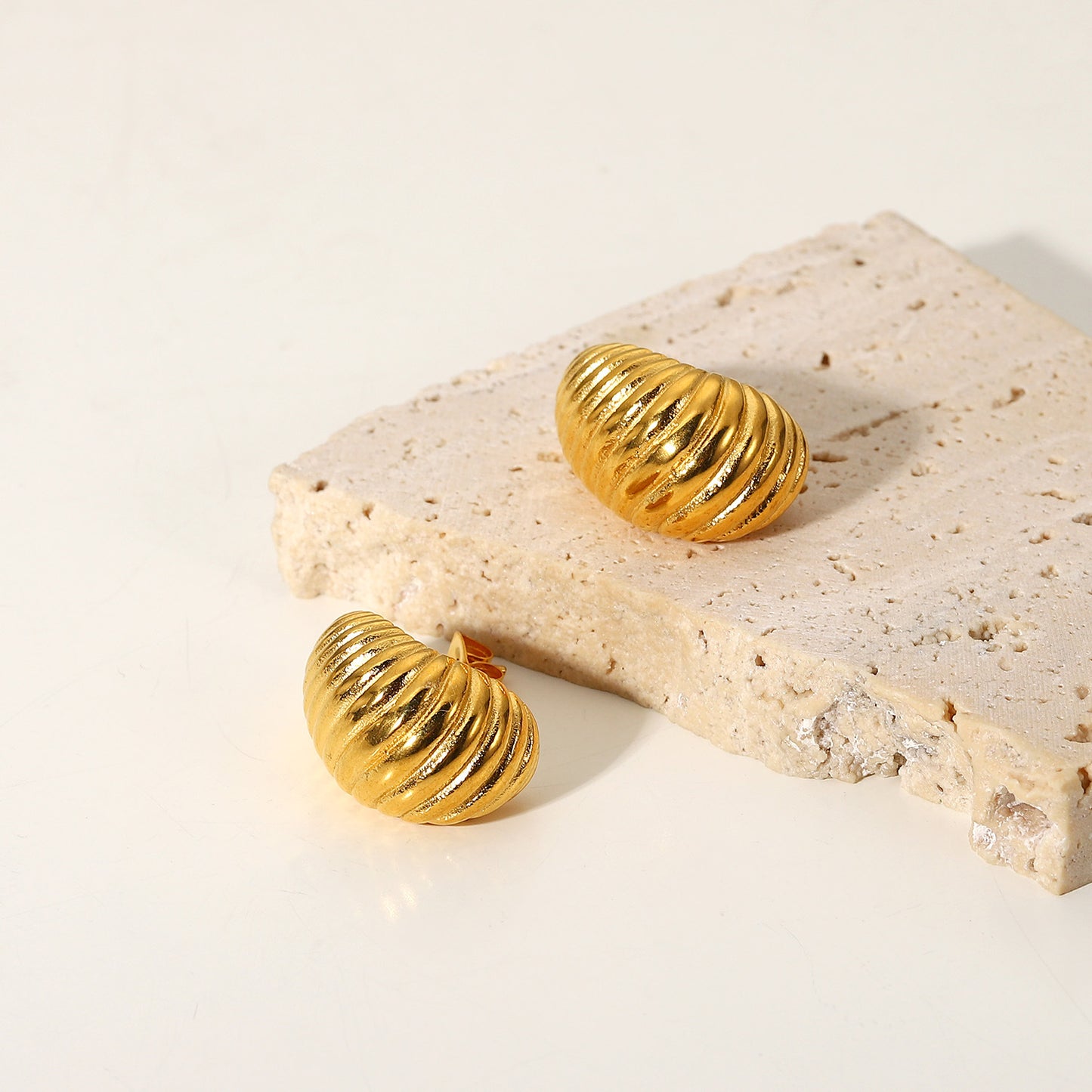 Spiral earrings