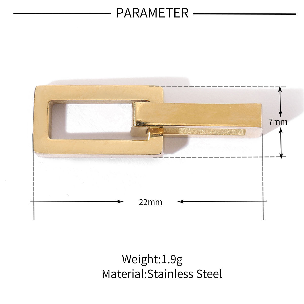 Bracelet beaded magnet buckle round heart