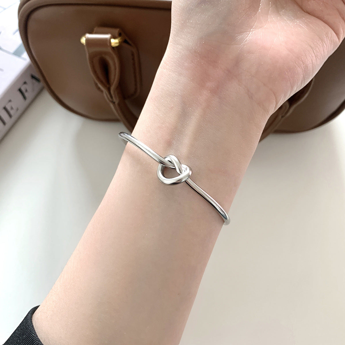 Titanium steel French retro bracelet geometry
