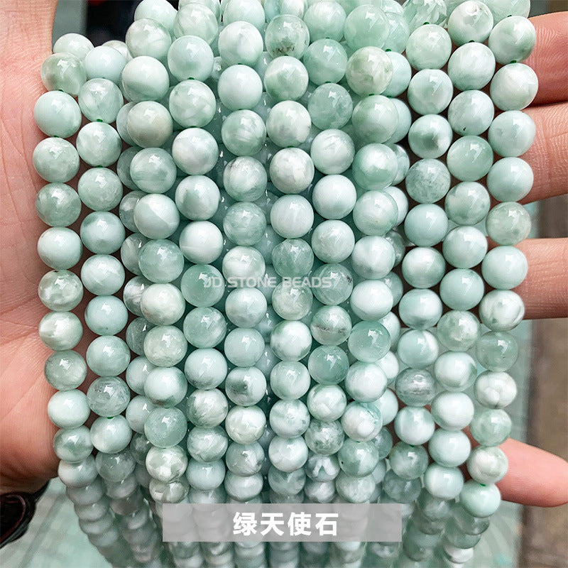 Angel stone loose beads DIY jewelry accessories