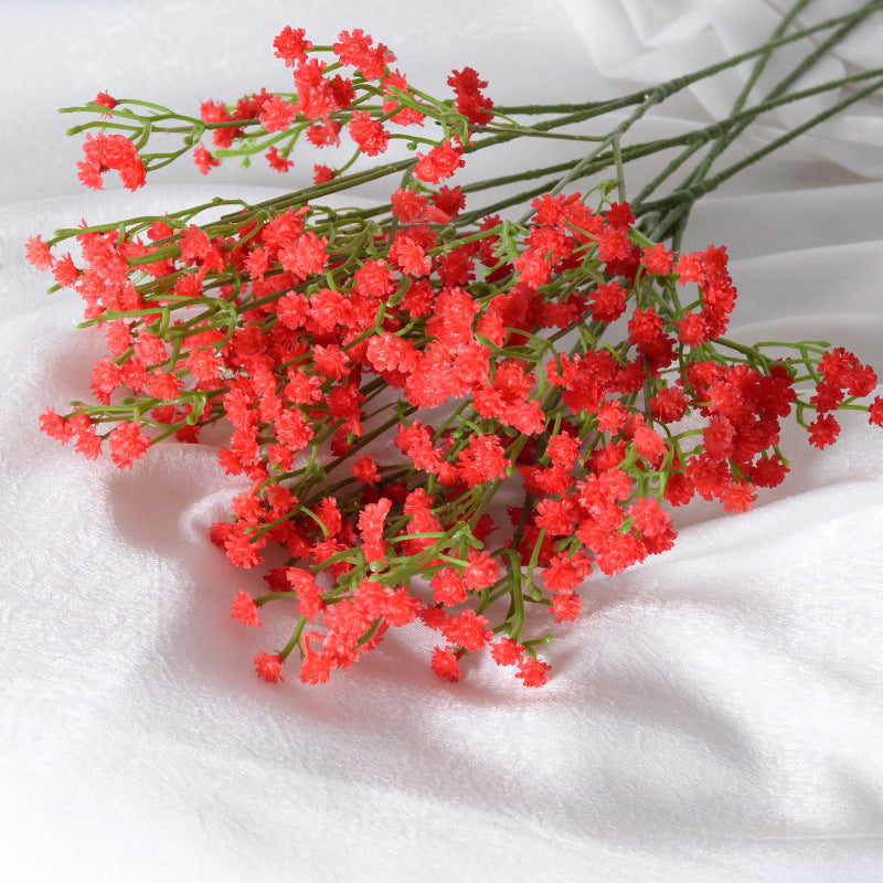 Three-forked baby's breath plastic artificial flower