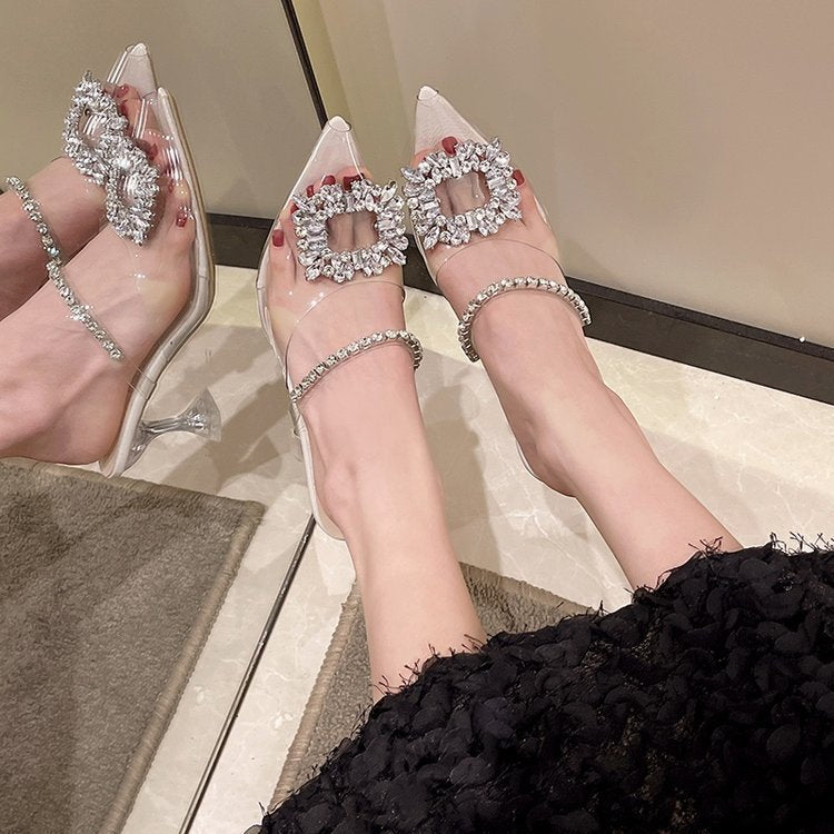 stiletto shoes high heel slippers