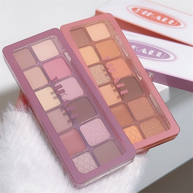 Paleta de sombras de ojos de 12 colores