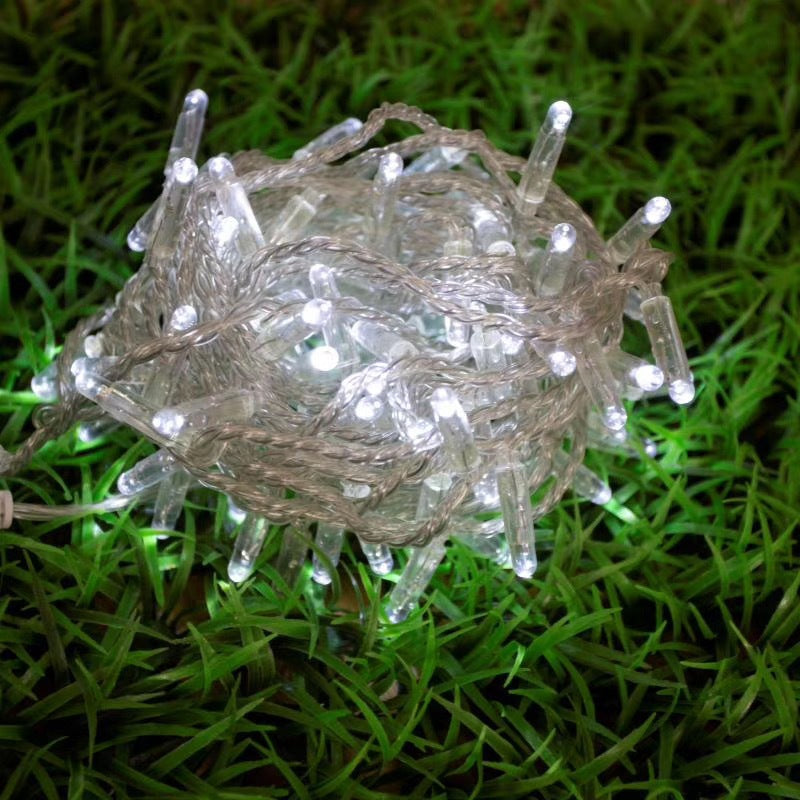 Cadena de luz de PVC Luz de color LED Cadena de luz intermitente impermeable