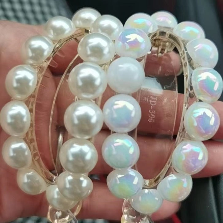 Pearl Hair Clip for Ponytail