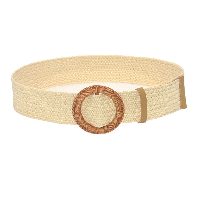 Non-porous round hole texture belt belt