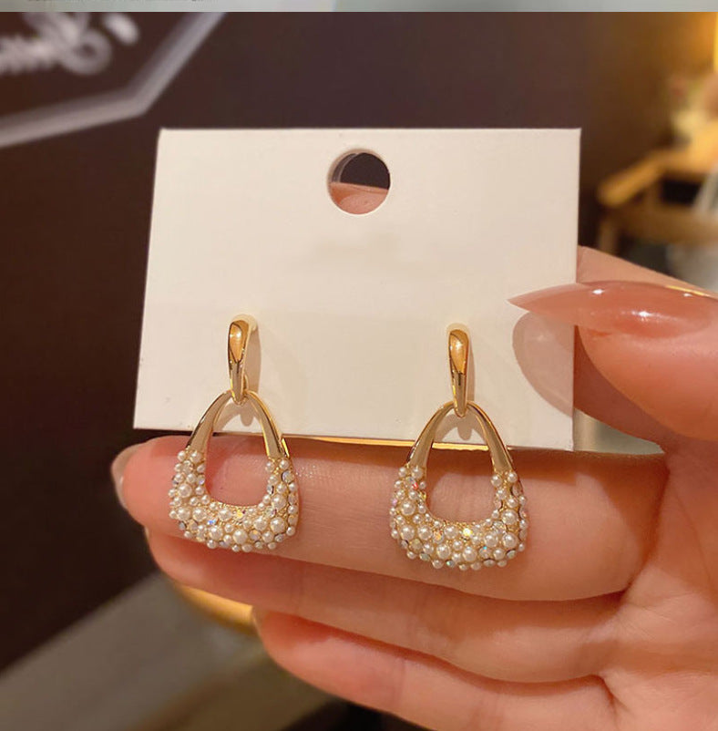 Pendientes de perlas de primera calidad