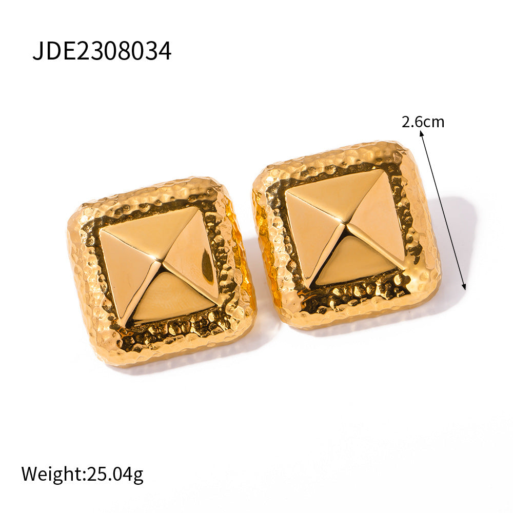 Ring and earring combination punk style jewelry