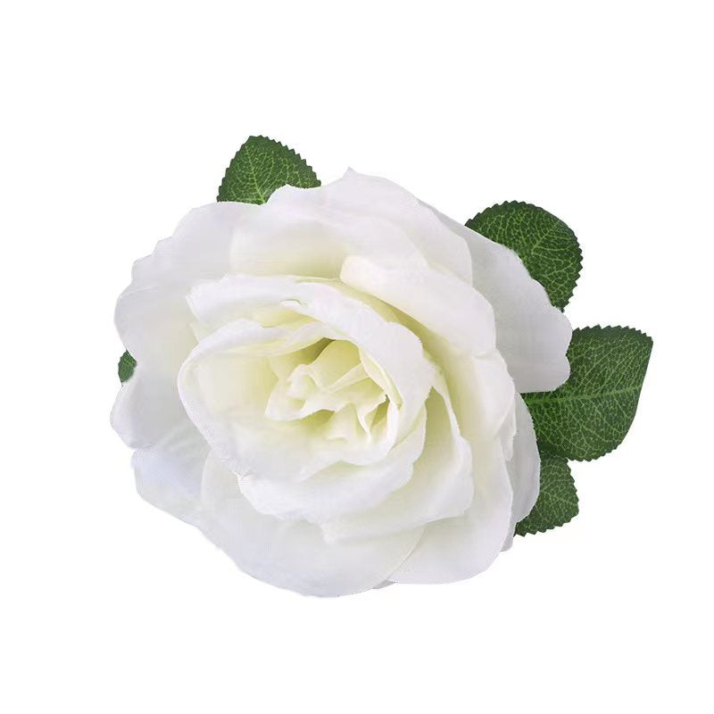 Wedding car front decoration full set of rose artificial flowers