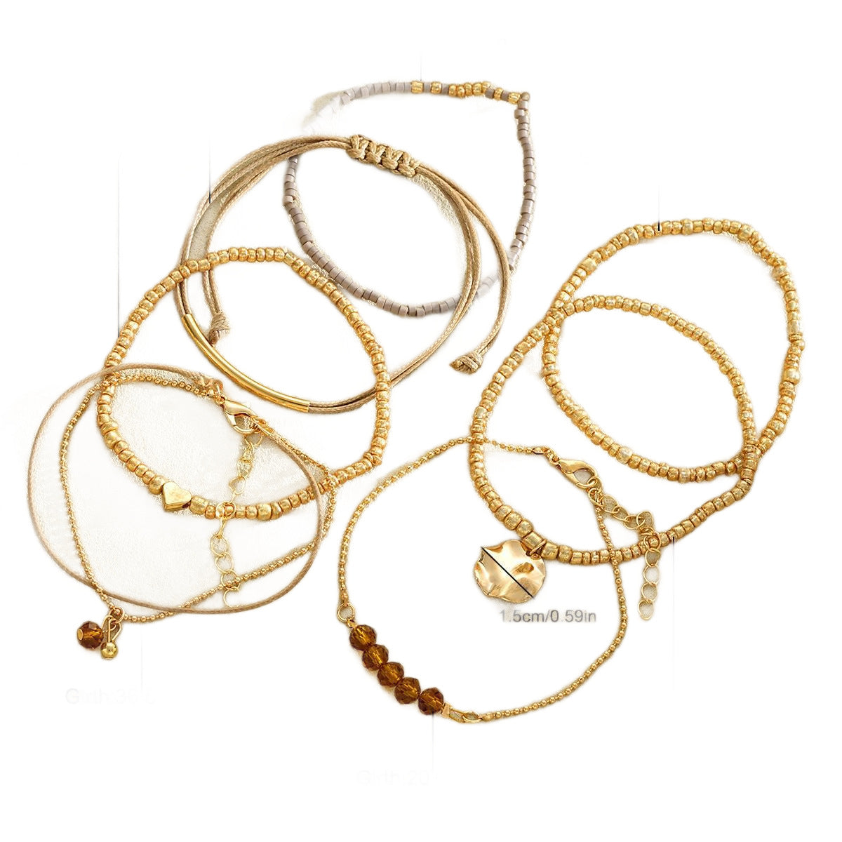 Bohemian Beaded Bracelet Set