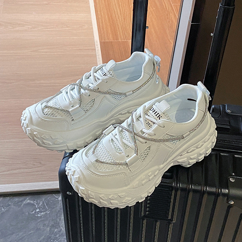 Fashionable thick-soled casual dad shoes