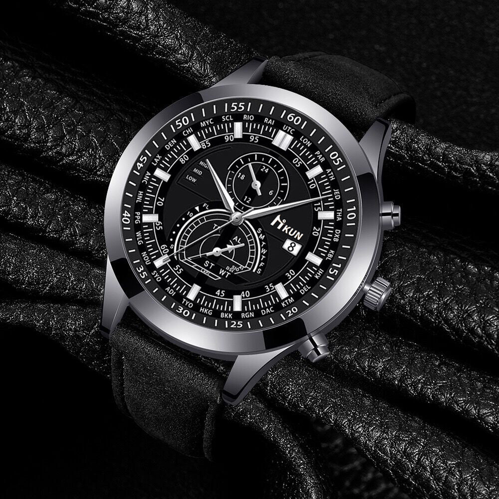 Simple sports belt quartz watch