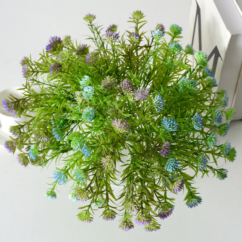 Simulation plant flower arrangement materials plastic flowers fake grass