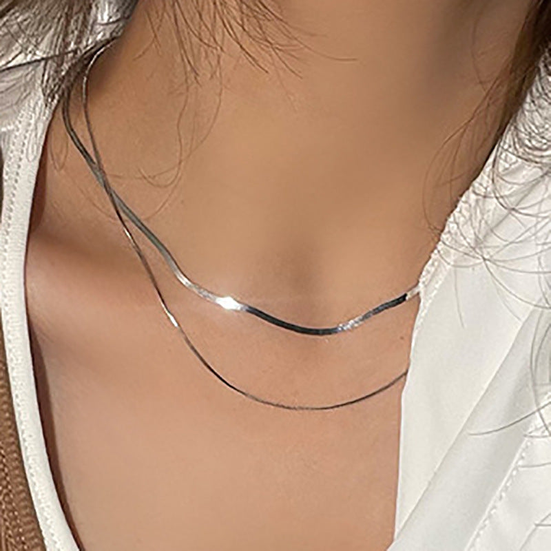 Multi-Layer Snake Bone Necklace