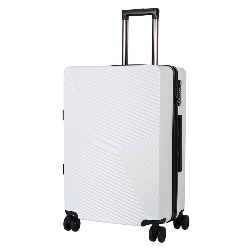 Silent universal wheel trolley case