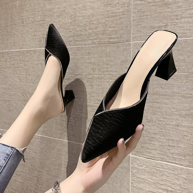 Summer high-heeled sandals