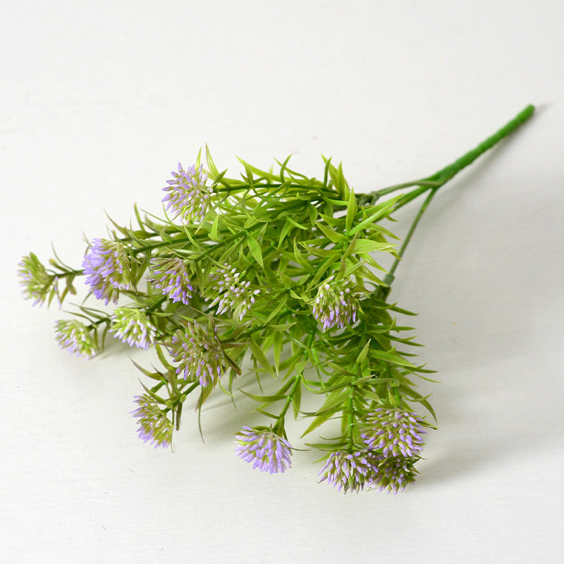 Simulation plant flower arrangement materials plastic flowers fake grass