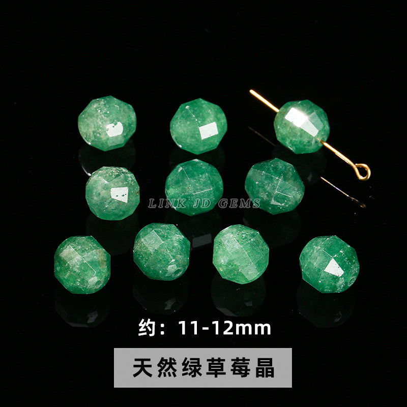 Gray Moonlight Pixiu Red Strawberry Crystal Pendant