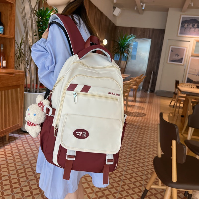 mochila de gran capacidad para estudiantes