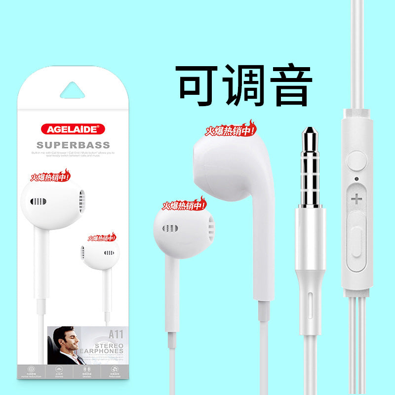 Type-C Wired In-Ear Earphones with Mic Huawei Honor