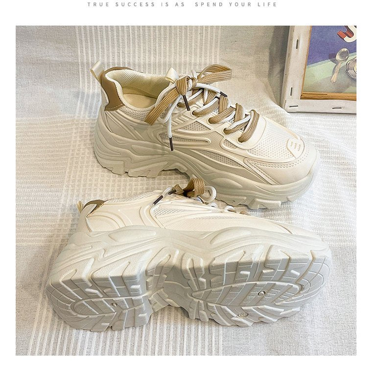 Thick-soled heightening fashion casual shoes
