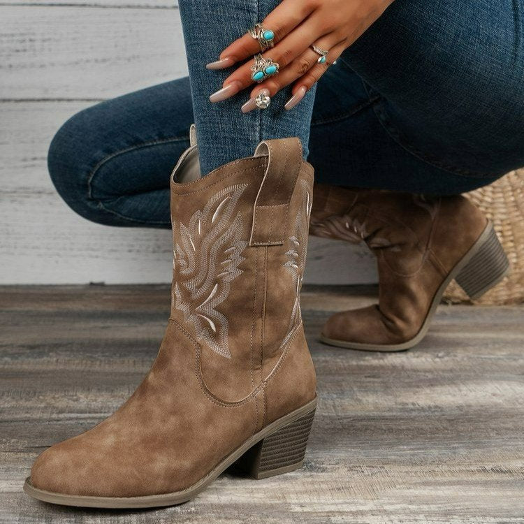 Western Boots Cowboy Knight Boots