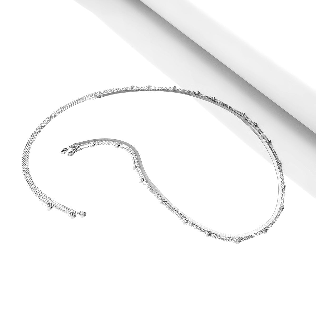 Body Chain Metal Cross Tassel Waist Chain