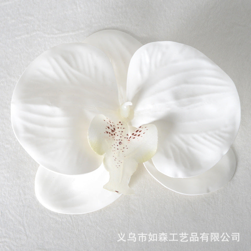 Cabeza de flor de orquídea mariposa de laminación 3D de simulación