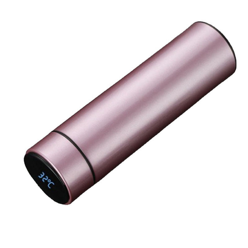 Stainless steel LED intelligent temperature display cup