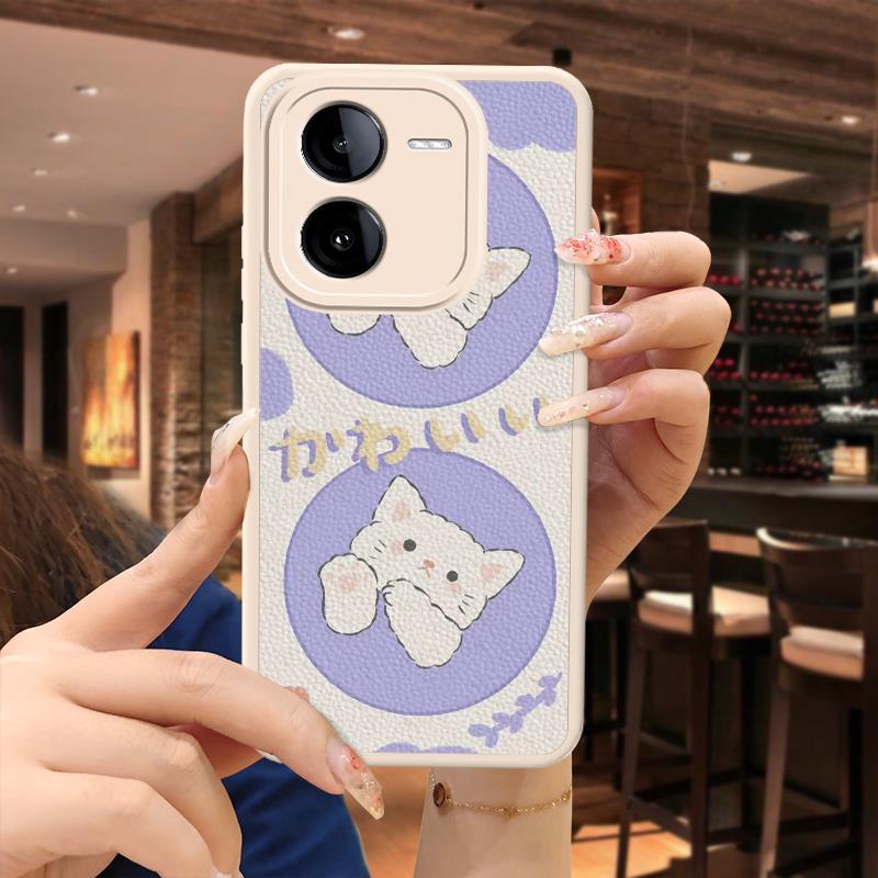VIVO IQOO Z8 Quirky Raised Lens Protector Case Solid Color