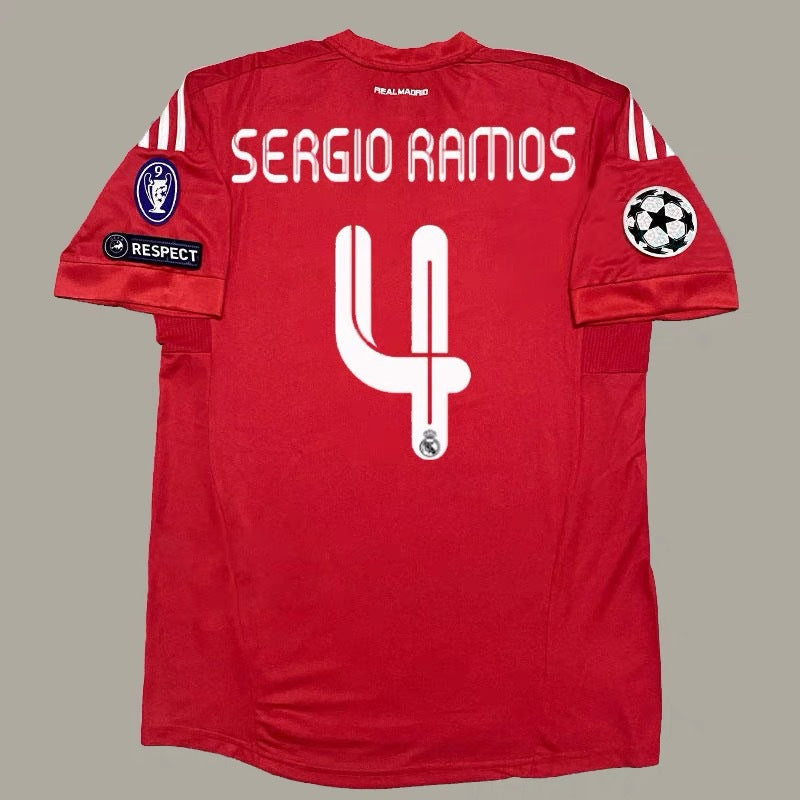 11-12 Real Madrid Retro 14 Guti Kak¨¢ Ra¨²l Redondo 7 Ronaldo Home Away GK