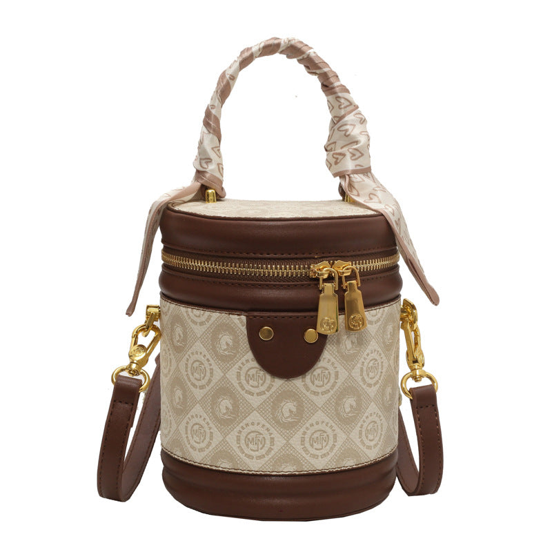 Fortune bucket shoulder crossbody bucket bag