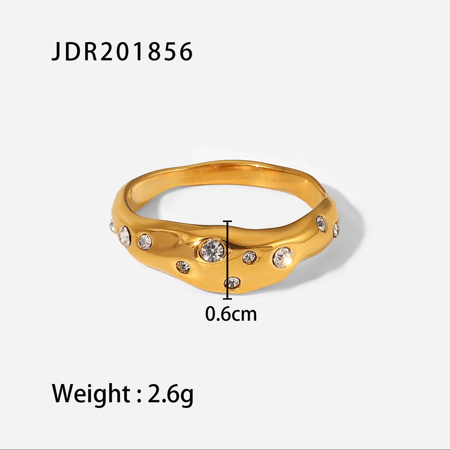 ring starry sky zircon